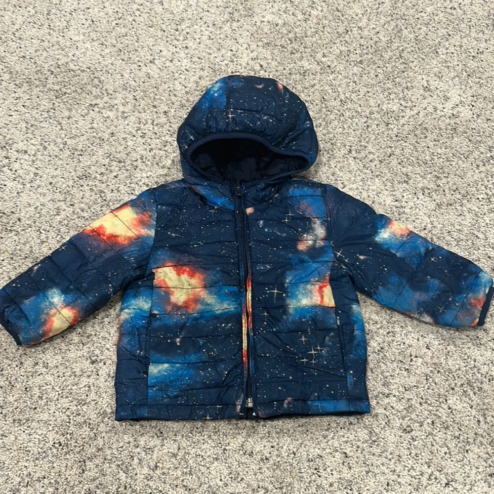 Gap light weight reversible puff coat - Picture 1 of 5